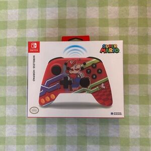 NWT Nintendo Switch Wireless Controller - Mario Edition